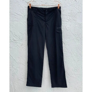 Columbia Performance Womens Fishing Gear Omni Shade Outdoor Pants Black Sz 8